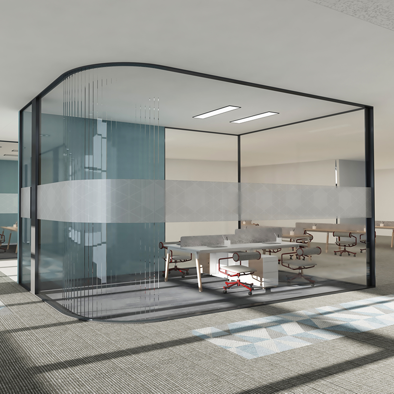 Glass Office Partition Wall