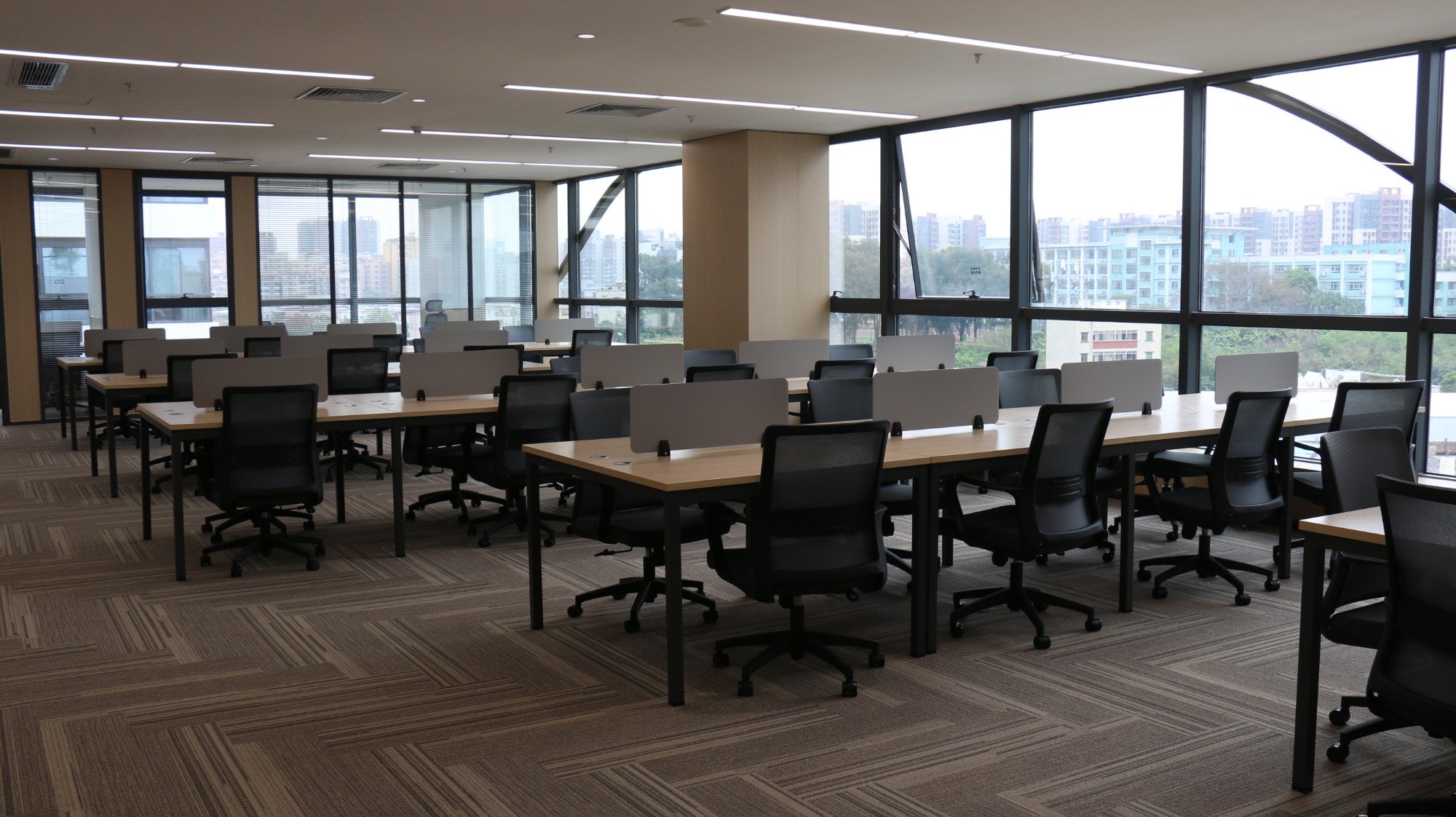 furniture project_Guoxiang open plan office