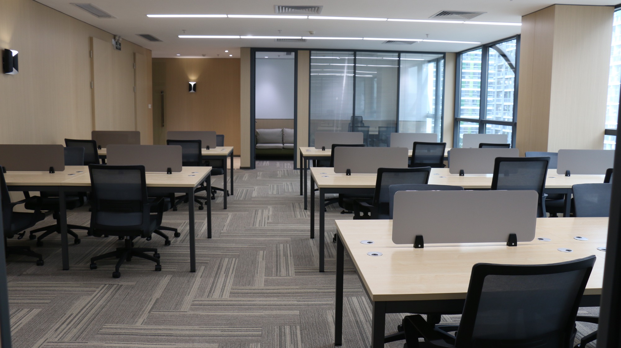furniture project_Guoxiang open plan office