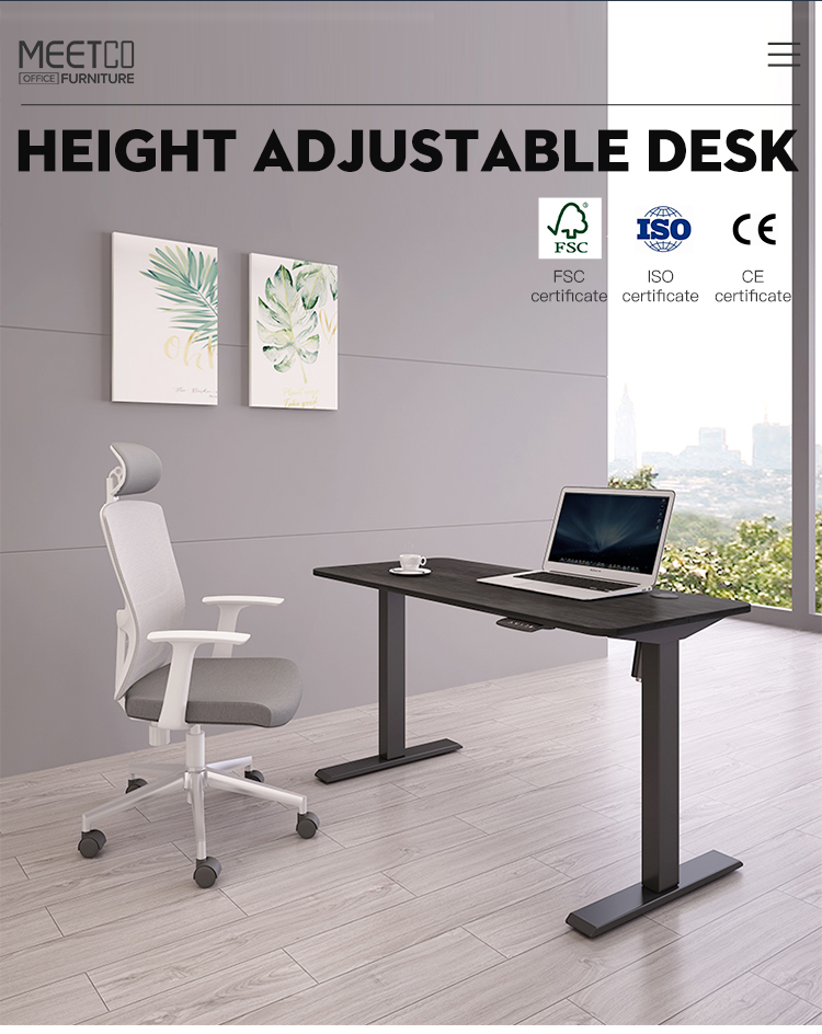 Height Adjustable Desk Modern Furniture Electric Standing Office Desk Height Adjustable Desk Modern Furniture Electric Standing Office Desk