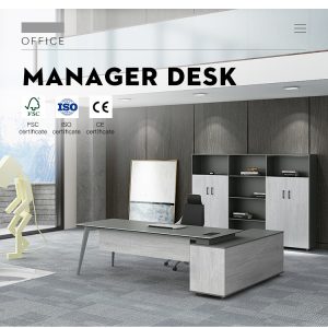 L-Shaped Executive Desk – Ref 14654