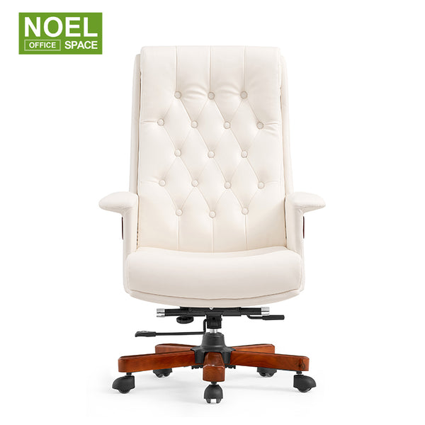 Faux Leather High-Back Executive Office Chair Faux Leather High-Back Executive Office Chair