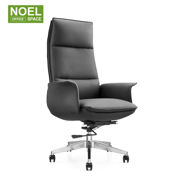 Kathie-H (Black) – Faux Leather High-Back Executive Office Chair Kathie-H (Black) – Faux Leather High-Back Executive Office Chair