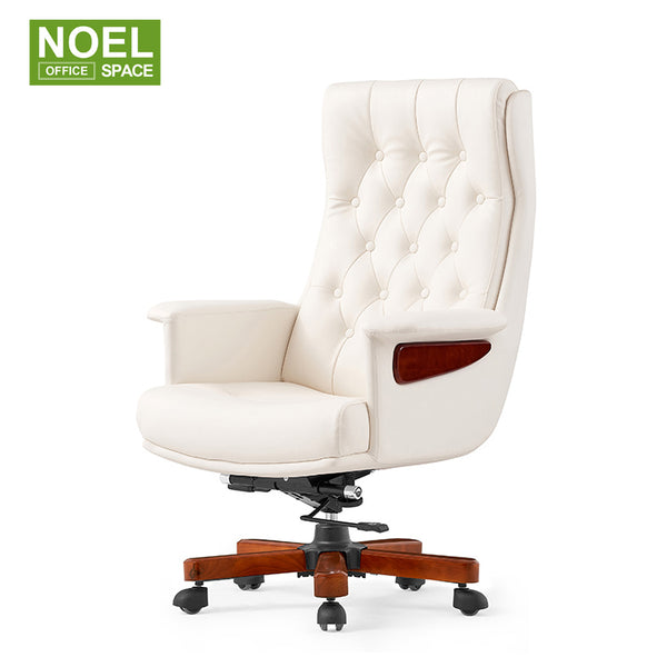 Faux Leather High-Back Executive Office Chair Faux Leather High-Back Executive Office Chair
