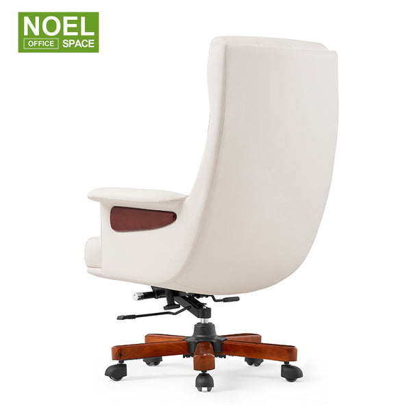 Faux Leather High-Back Executive Office Chair Faux Leather High-Back Executive Office Chair
