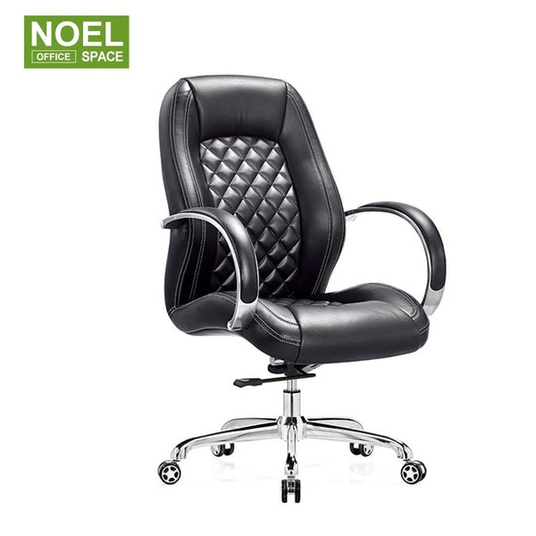 Odom-M – Faux Leather Mid-Back Executive Office Chair Odom-M – Faux Leather Mid-Back Executive Office Chair