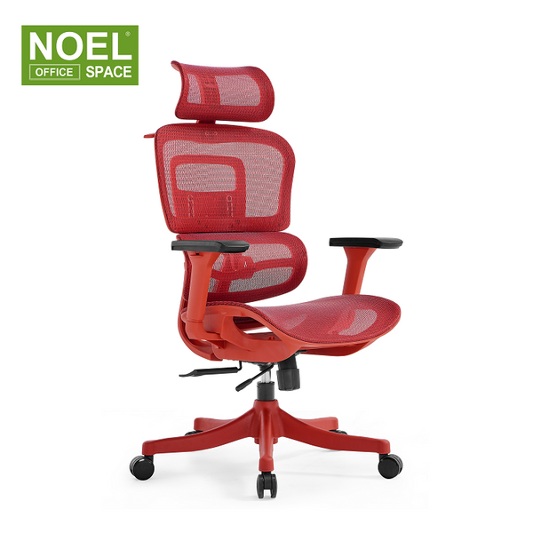 Lana-H(White frame) – Mesh High-Back Office Chair Lana-H(White frame) – Mesh High-Back Office Chair