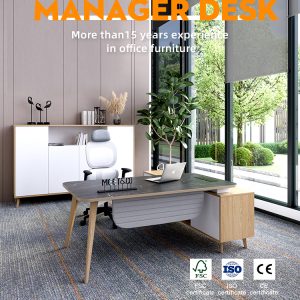 L-Shaped Executive Desk – Ref 14648