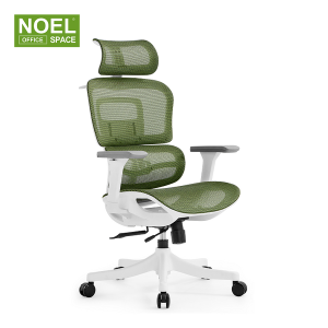 Lana-H(White frame) – Mesh High-Back Office Chair