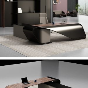 L-Shaped Executive Desk – Ref 14638