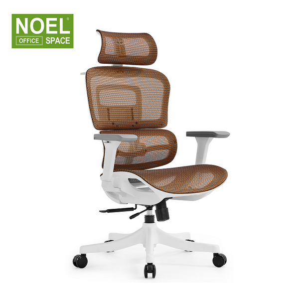Lana-H(White frame) – Mesh High-Back Office Chair Lana-H(White frame) – Mesh High-Back Office Chair