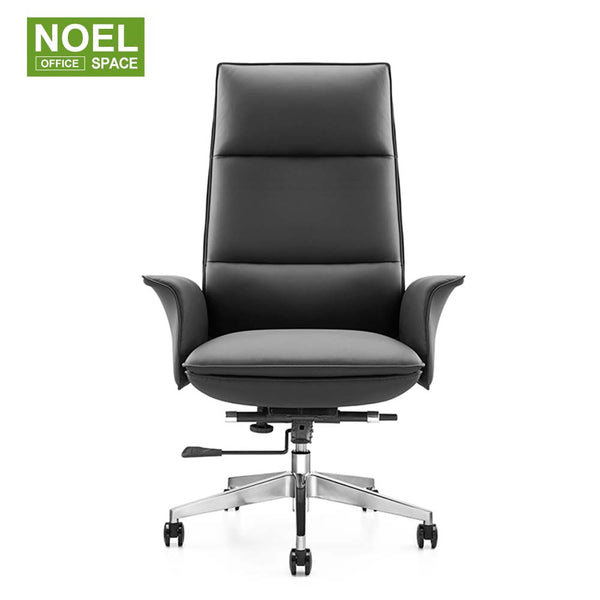 Kathie-H (Black) – Faux Leather High-Back Executive Office Chair Kathie-H (Black) – Faux Leather High-Back Executive Office Chair